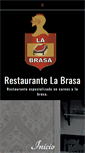 Mobile Screenshot of labrasarestaurante.com